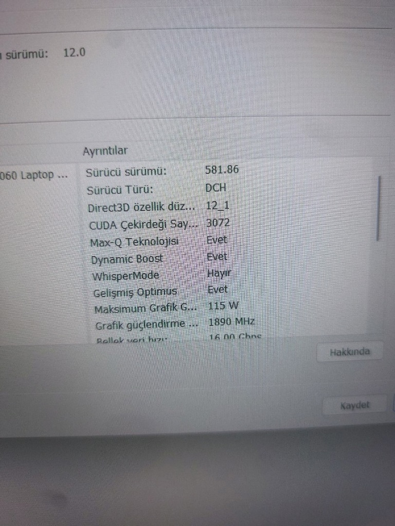 Temiz lenovo loq gaming laptop - 3
