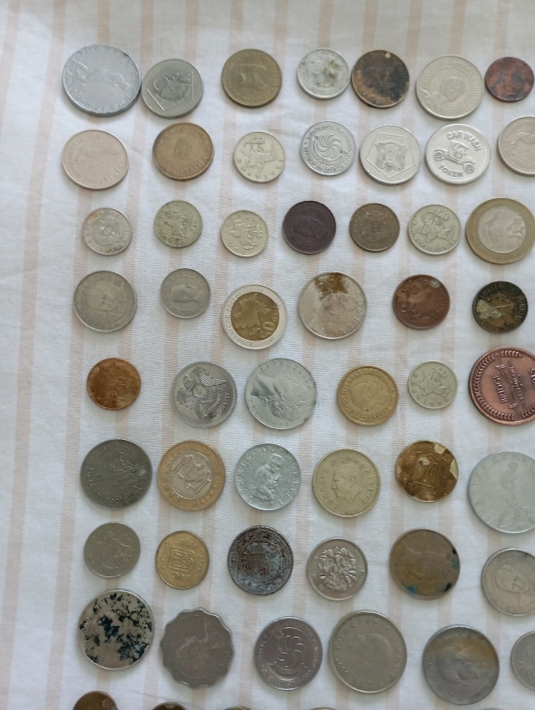 Karışık madeni paralar - 8