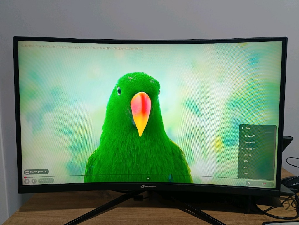 GameBooster GB-2779CF 27" Kavisli Oyuncu Monitörü – DP + 2x HDMI – Sor - 6