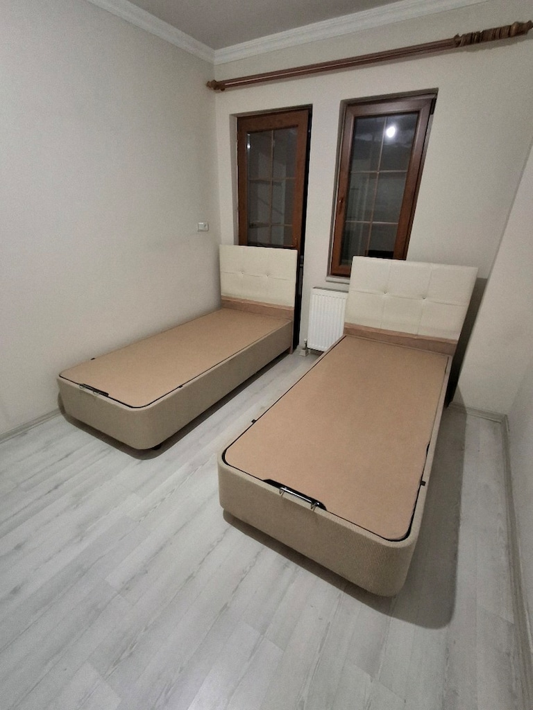 90x190 tek kişilik baza başlık yatak - 6