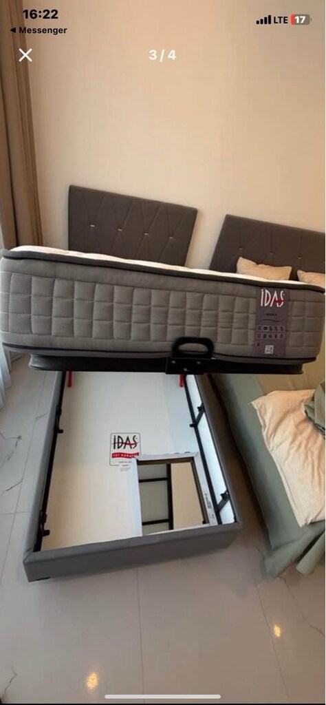 İDAŞ marka tek kişilik yatak baza başlık - 2