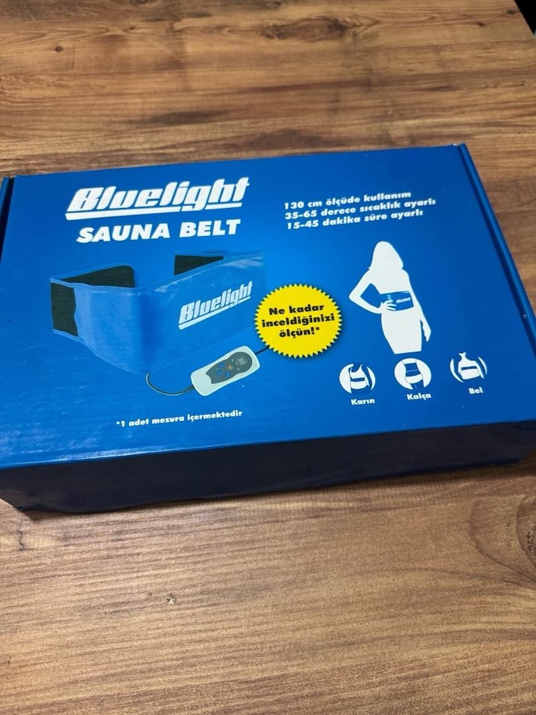 Bluelight Sauna Belt Termal Titreşimli Zayıflama Ve Masaj Kemeri - 4