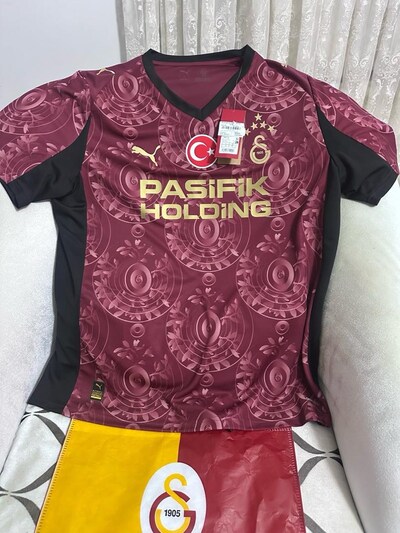 Galatasaray Puma 2025/2026 Alternatif Forma Kullanılmamış Acil Satılık