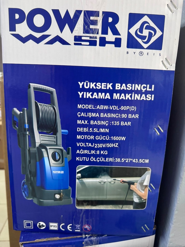Powerwash ABW-VDL-90PD 135 Bar Basınçlı Yıkama Makinesi - 3