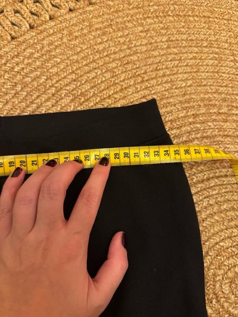 siyah ispanyol paça pantolon — görsel 5/5