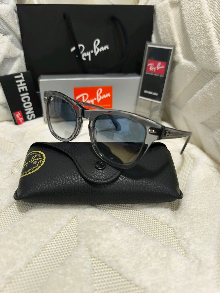 Ray-Ban 0707S Blue Yarı Şeffaf Güneş Gözlüğü - 4