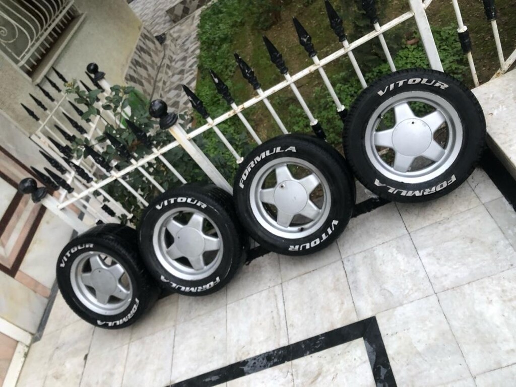 CMS 40.JANT FORMULA VİTOOR LASTİK TAKIMI 215.50.13..4X100 - letgo'dan ...