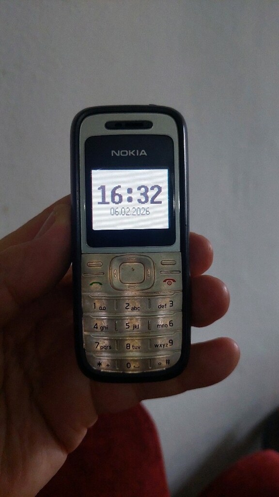 NOKİA 1208 RENKLİ EKRANLI TELEFON - 6