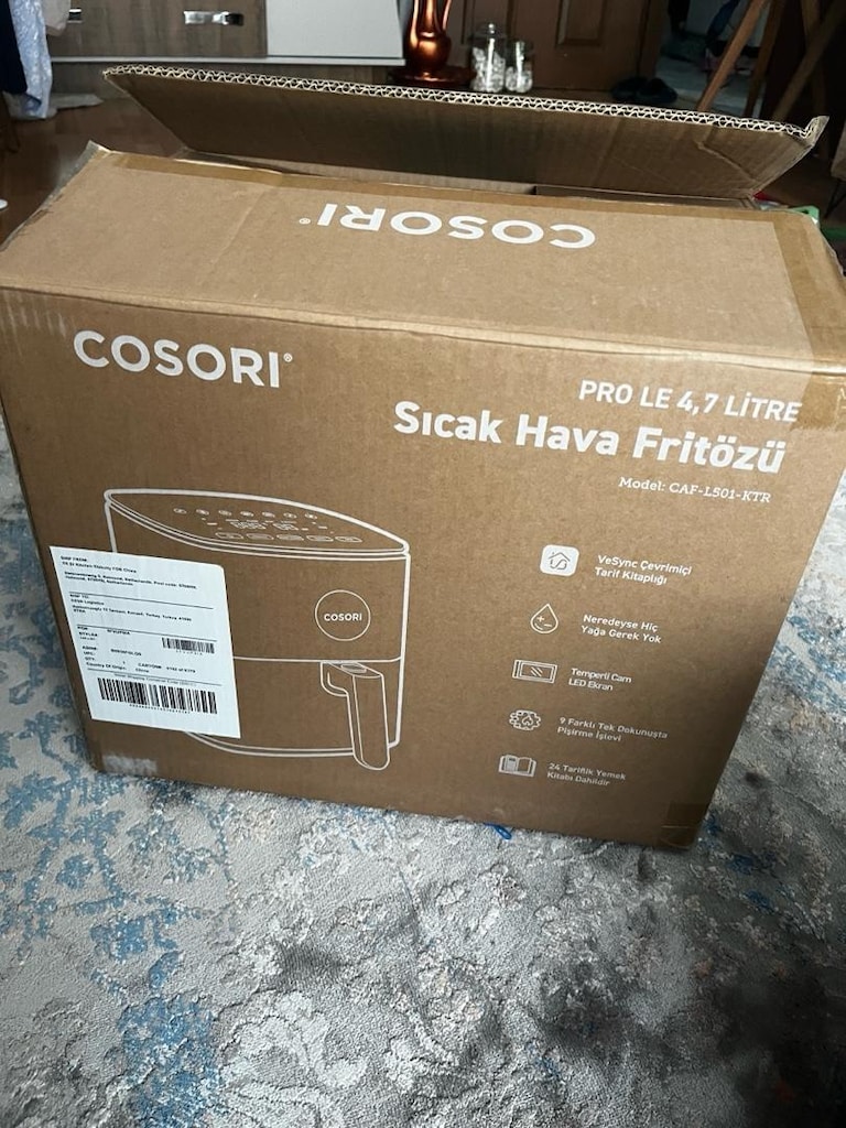 Cosori 4.7lt Sıcak Hava Fritözü - 5