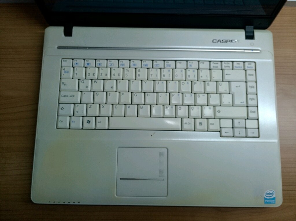 Casper laptop 120 gb SSD pentium intel core 2 - 5