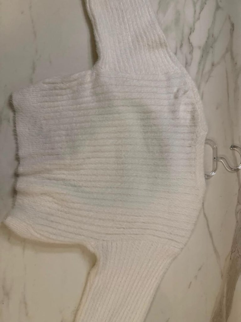 Bershka Beyaz Yumuşak Triko Hırka - 3