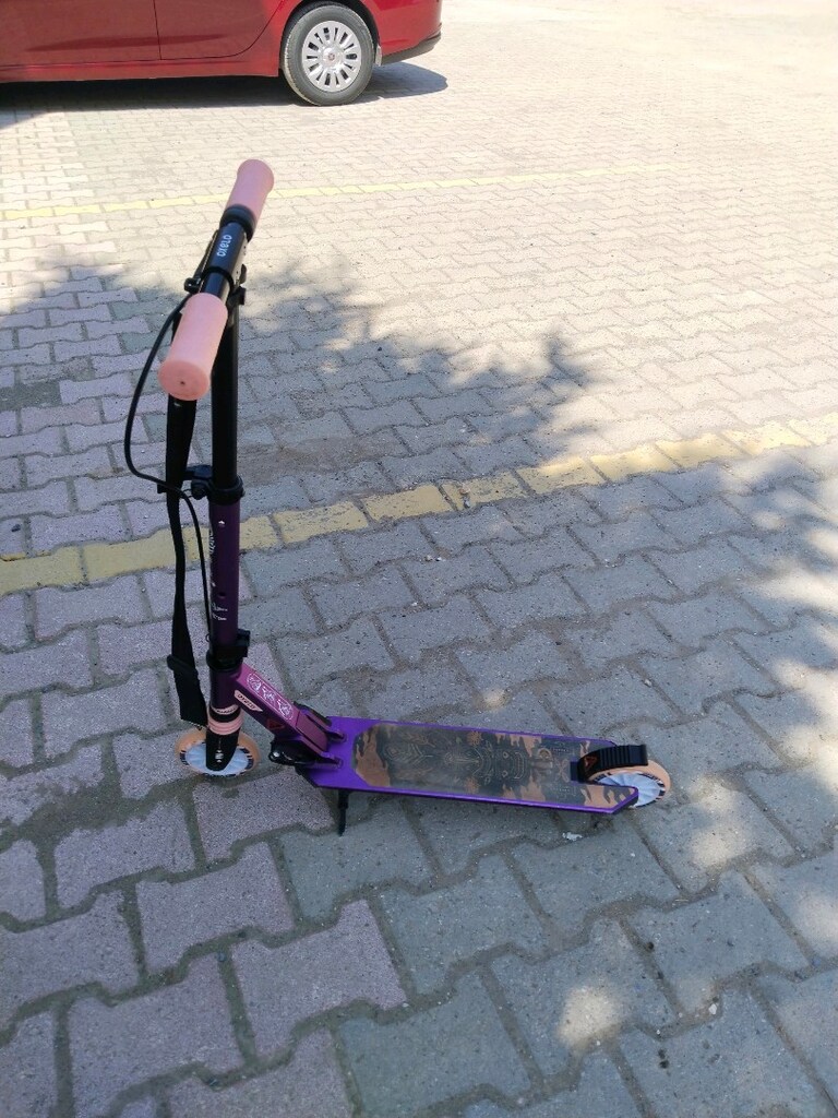 decathlon mor kız scooter sorunsuz - 3