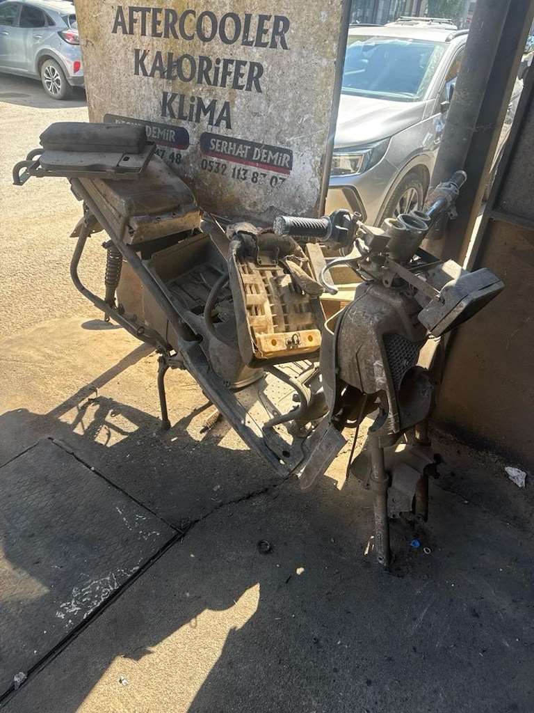 jaja elektirikli motorsiklet jant arka tertemiz az kulanışmış - 4