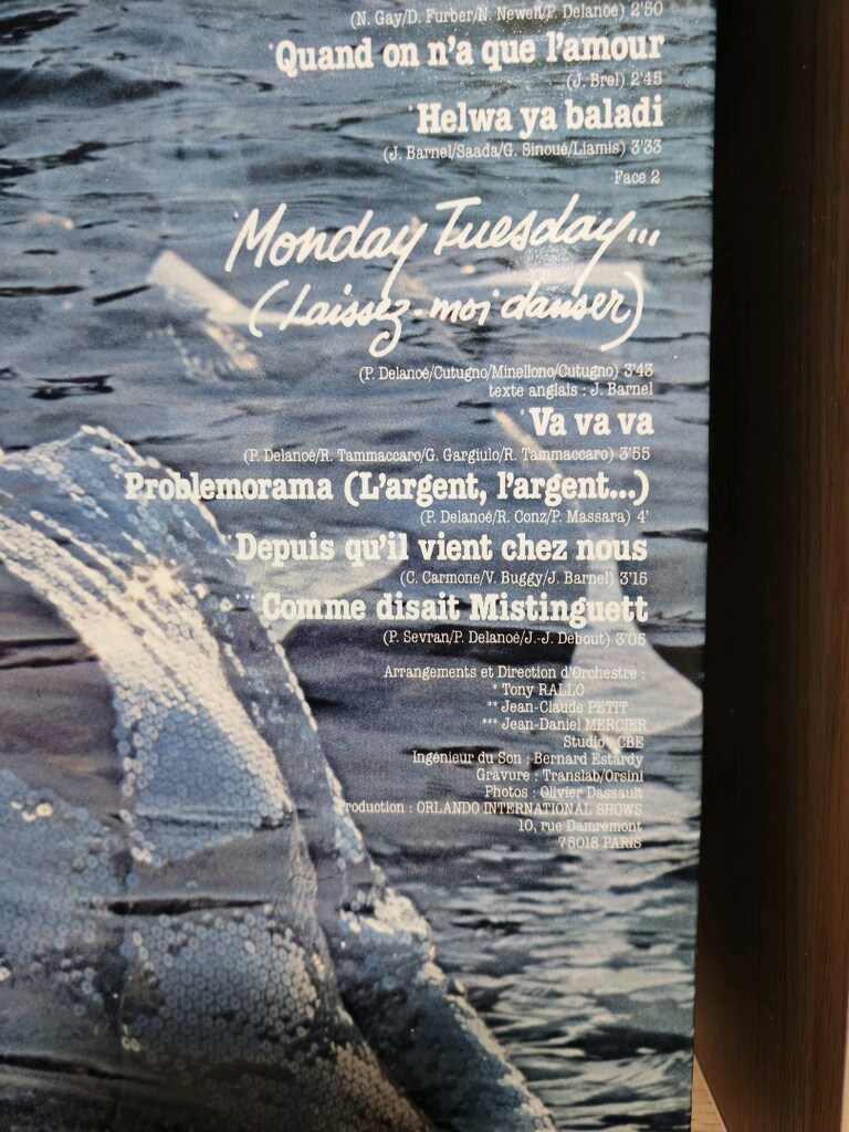 Dalida & Dedie A Toi, Monday Tuesday LP - 4