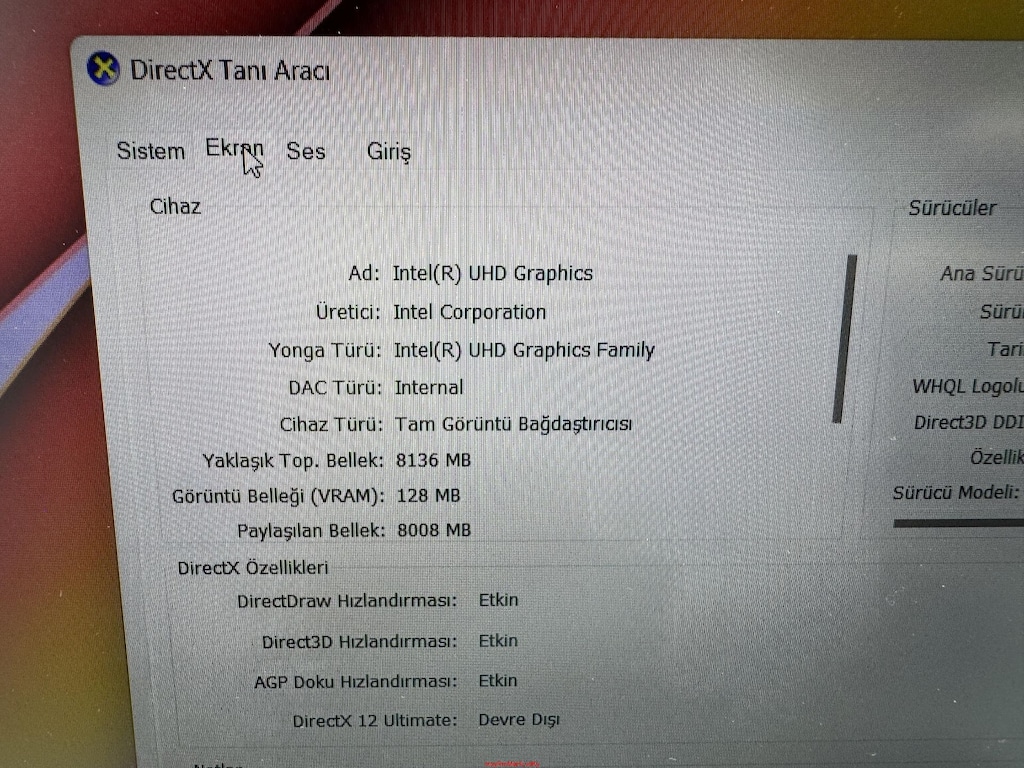 HP ELİTBOOK İ5 12. NESİL 16 GB RAM 256 NVME - 8