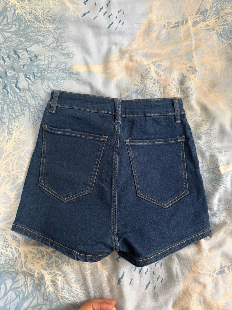 Bershka kot şort - 6