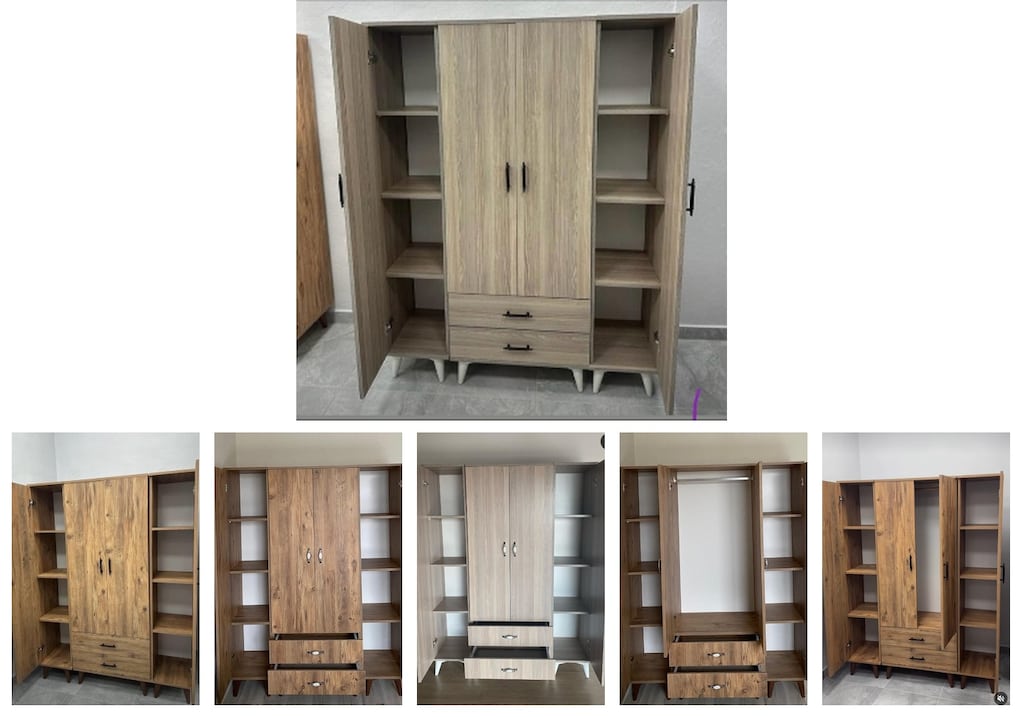 4 kapaklı elbise dolabı xtuqfrpvph - 6