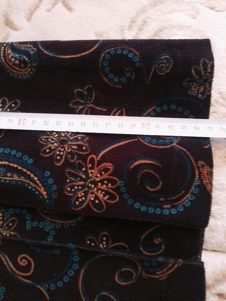 Kadife uzun etek - 2