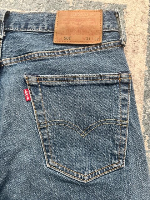 Levis 501 erkek jean