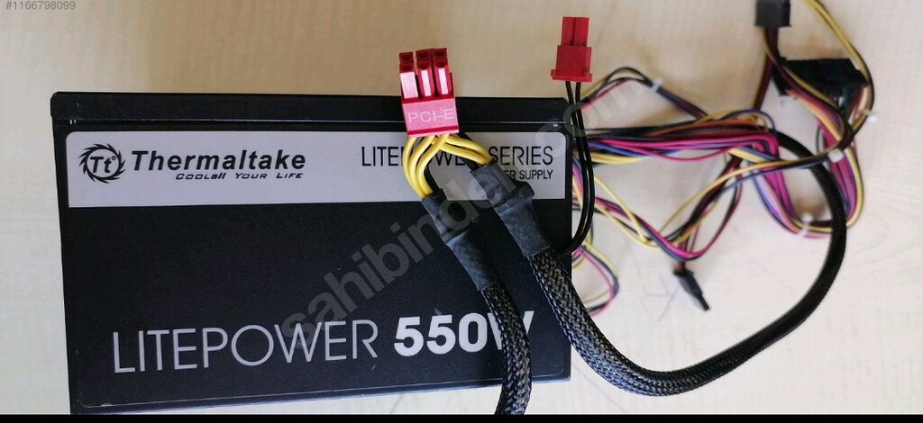 Güç Kaynağı 550 Watt power supply - 7