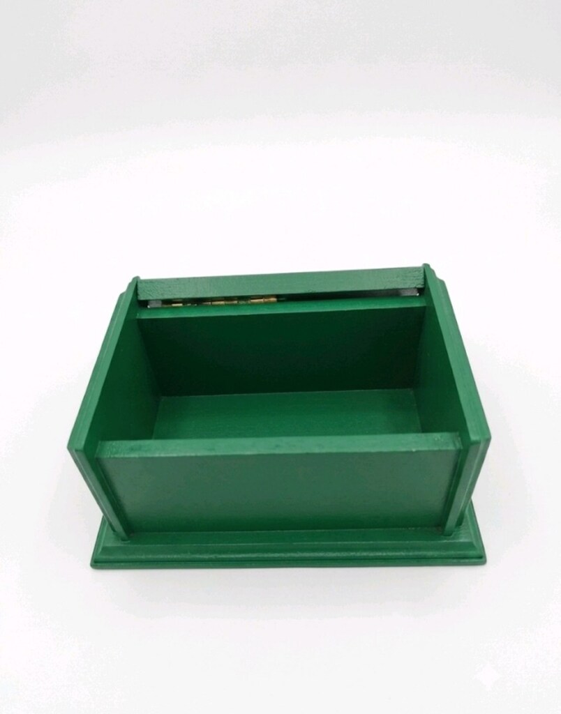 Özel Tasarım Ahşap Takı ve Aksesuar Kutusu (16x10x8 cm) - 3