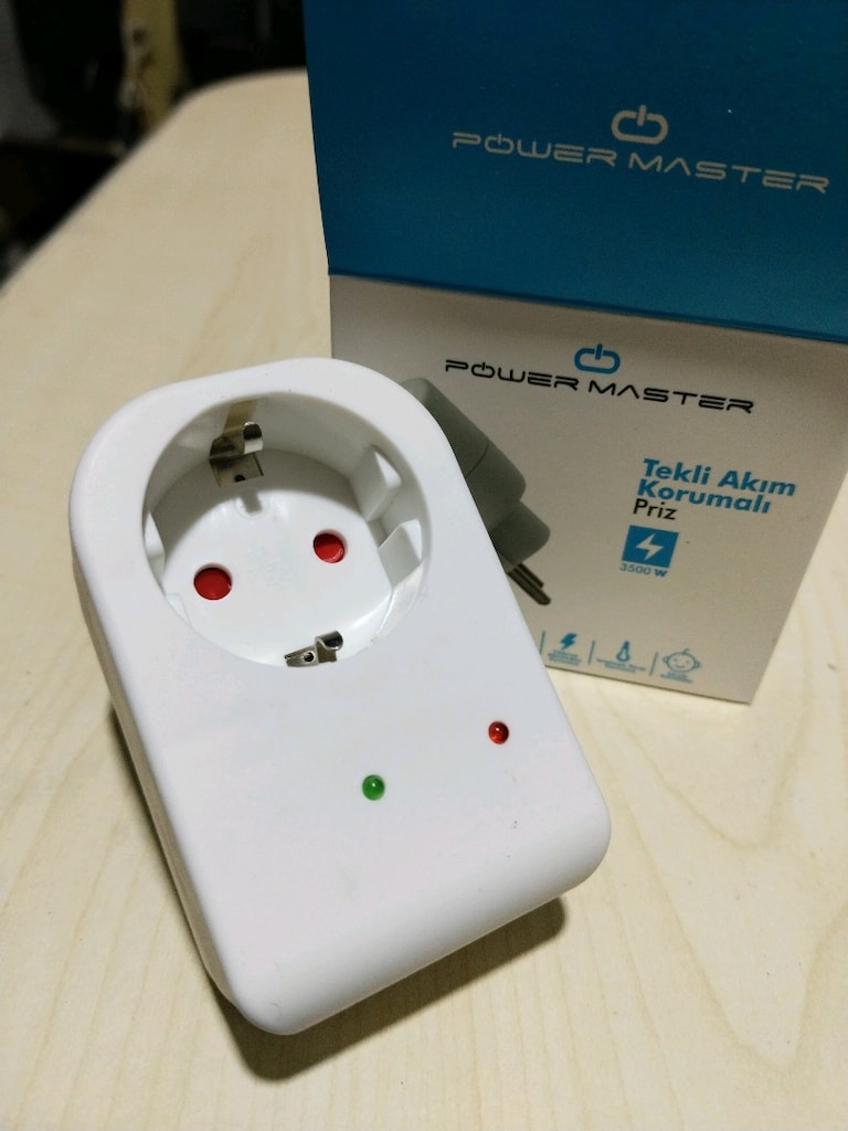 YENİ KUTUSUNDA TEKLİ AKIM KORUMALI PRİZ - 3