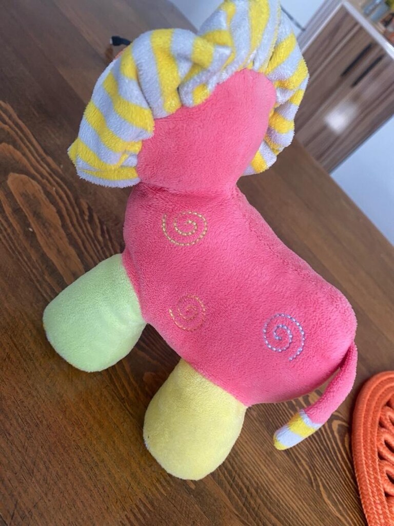 Hışırtılı aslan peluş oyuncak - 2