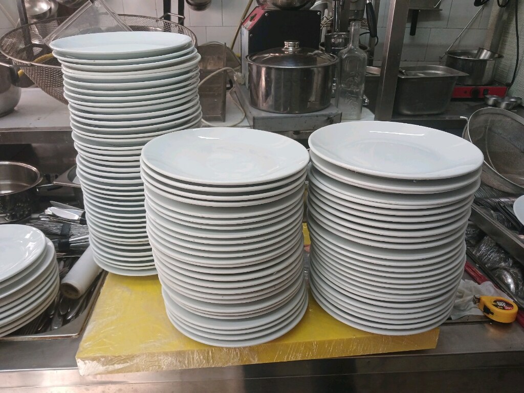 22 cm porselen servis tabagi - 5