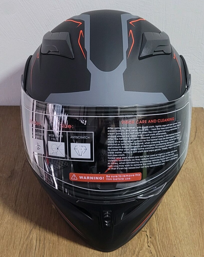 JİEKAİ 902 ÇENE AÇILIR GÜNEŞ VİZÖRLÜ KASK M VE XL BEDEN MEVCUT - 7
