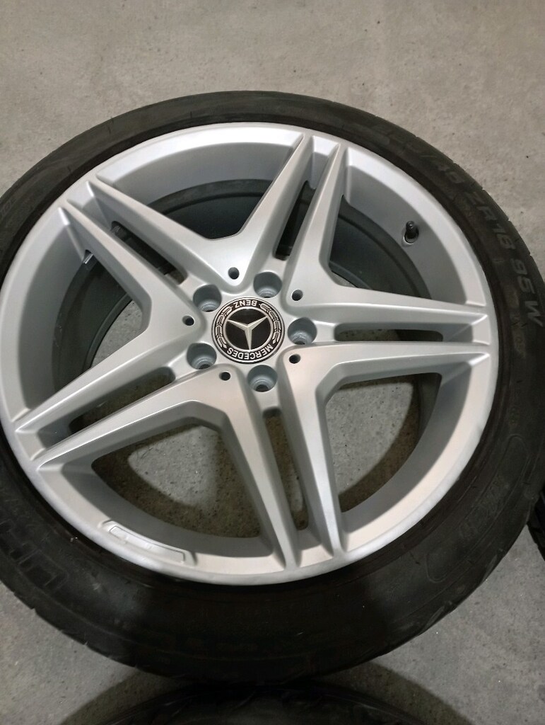 Mercedes jant lastik takımı 18 inc - 6