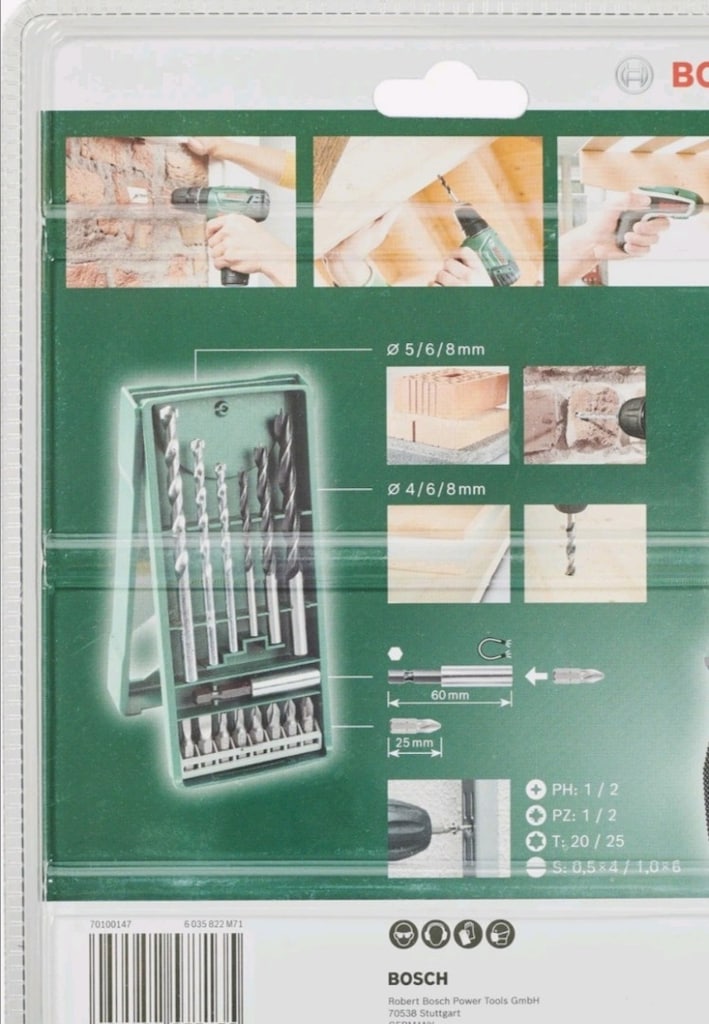 Bosch X-Line 15 Vidalama&matkap Ucu - Bosch 15 Parçalı Mini set - 5