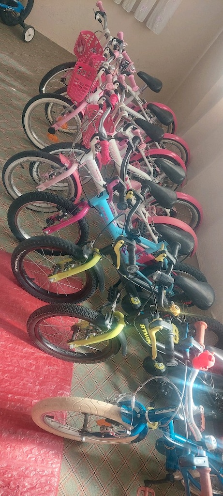 9 ADET 16 JANT DECATHLON BTWIN ÇOCUK BISIKLETI - 9