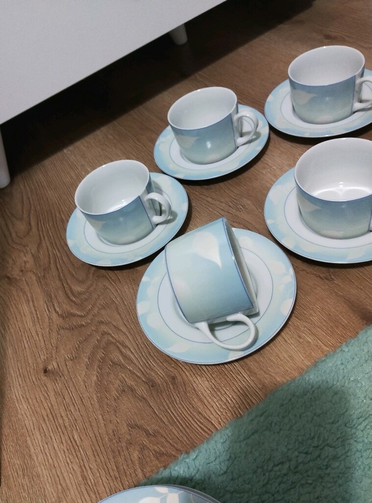 6 lı çay fincanı isteyene 12 li olur - 2