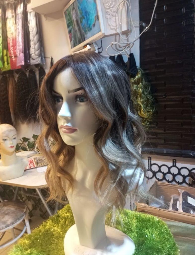saç kaynak gerçek peruk