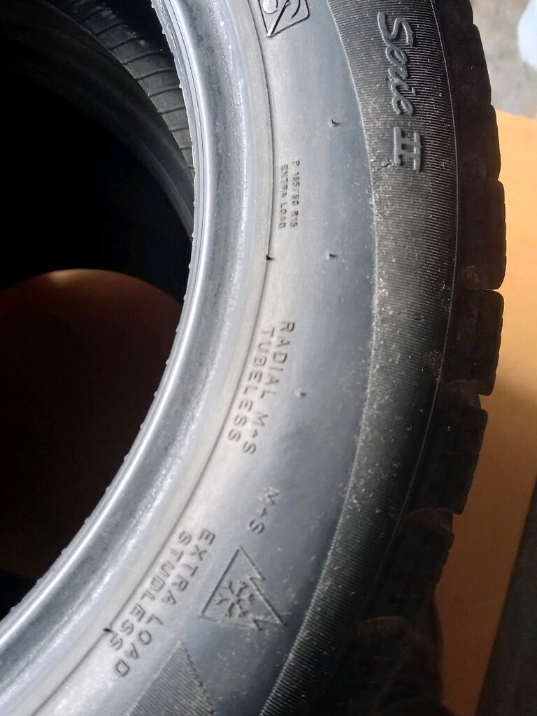185/60R15 PRELLI marka ihtiyaç fazlası,temiz 4 adet kışlık lastik. - 8