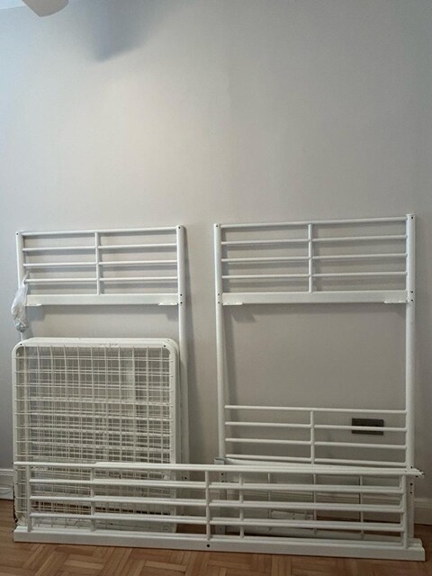 IKEA Beyaz Metal Ranza 90x200 - Sökülü,Eksiksiz