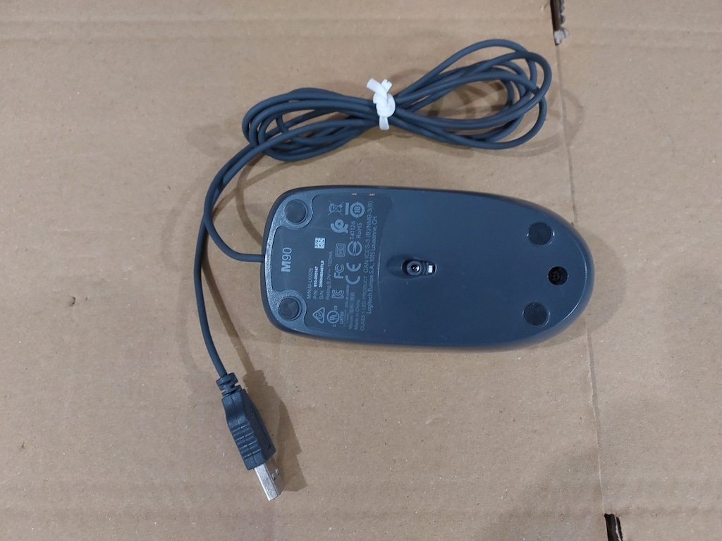 Logitech M90 USB Kablolu Mouse Temiz - 3