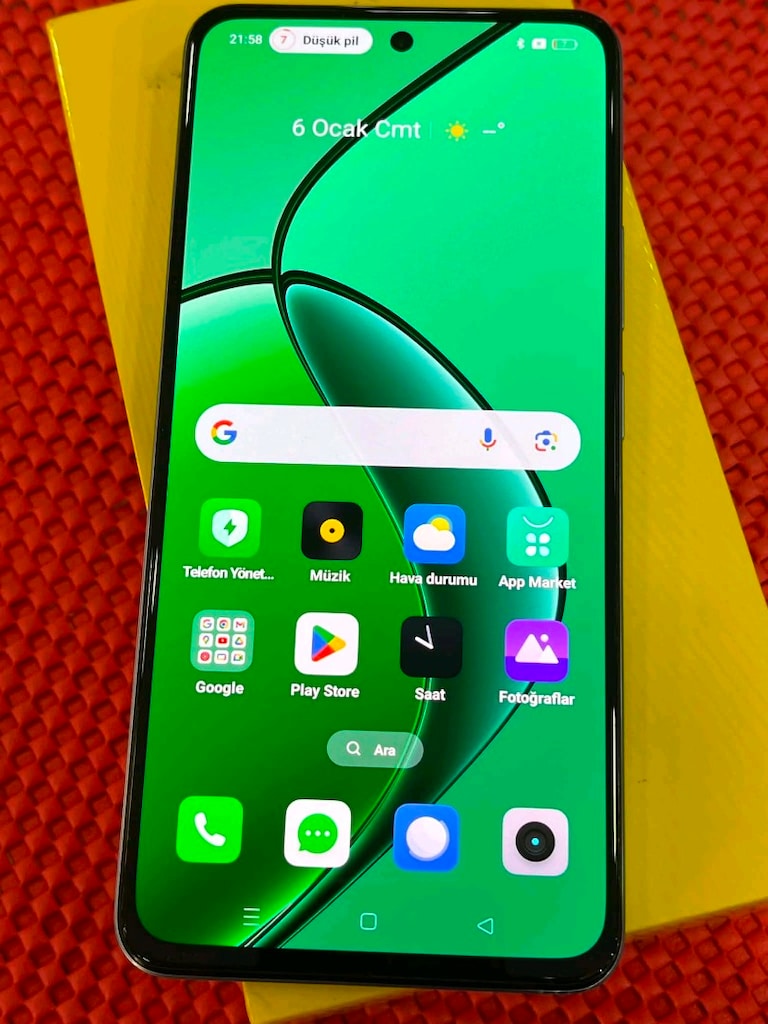REALME 12 256/8+8 GB GARANTİLİ ORJİNAL TESHIR CIHAZI - 4