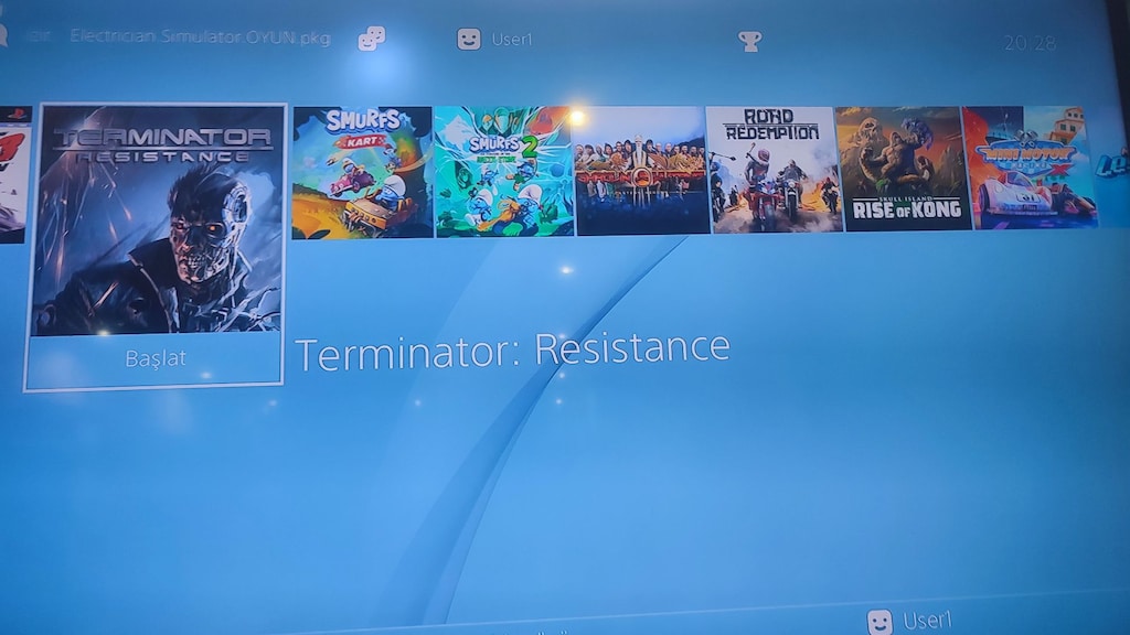 PS4 SLİM 1TB KIRIK VERSIYON GOLDEN HEN YÜKLÜ 2SIFIR KOL 30 OYUN YÜKLÜ - 4