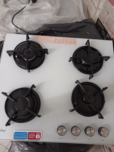 HİÇ KULLANILMAMIŞ / SIFIR SİMFER CAM SETÜSTÜ OCAK