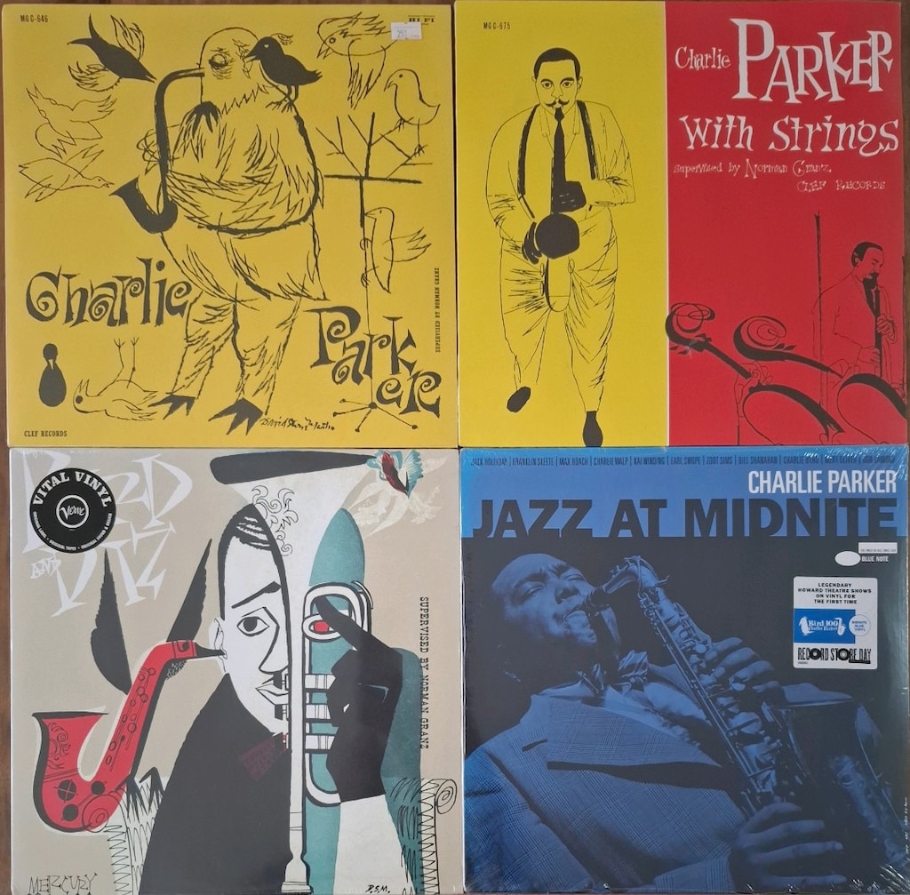 Charlie Parker Plak Seti (4 Albüm)