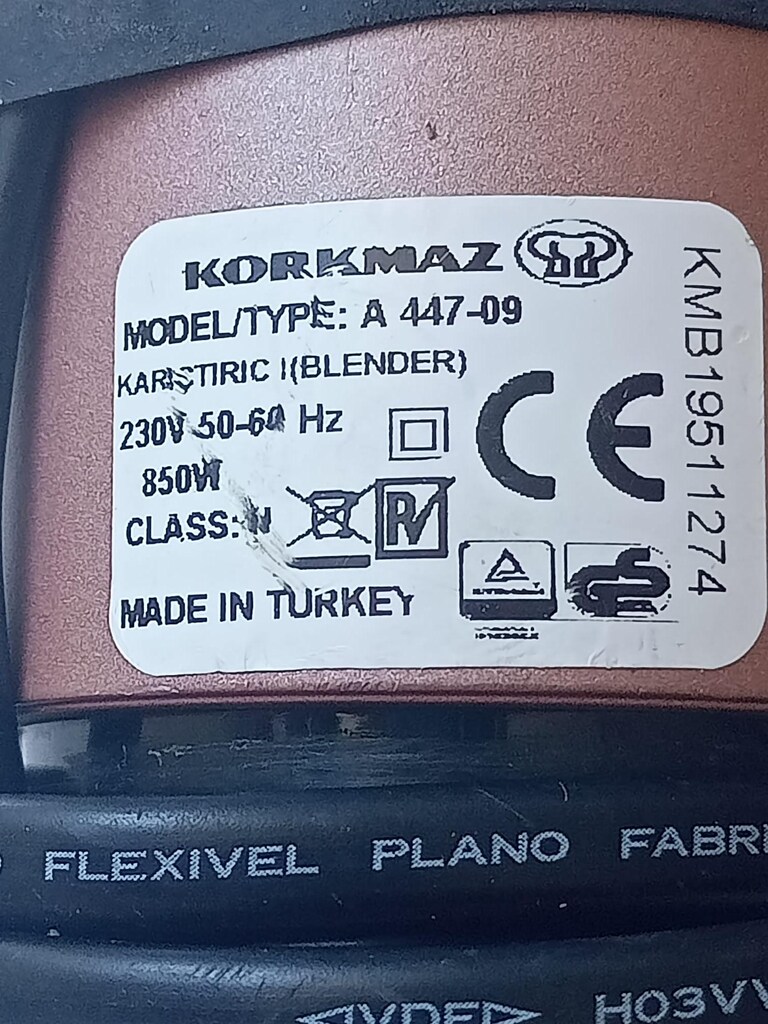 KORKMAZ A 447-09 BLENDER KAFASI - 2