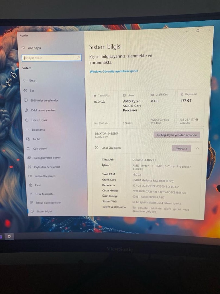 Satılık Bilgisayar ve direksiyon seti - 2