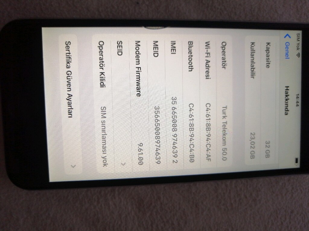 iPHONE 6S 32 GB açiklamasi var takasli - 3