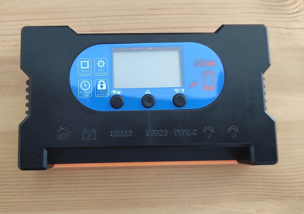 50A Solar Şarj Kontrol Cihazı (12V/24V-Type-C & USB 3.0 Hızlı Şarjlı) - 2