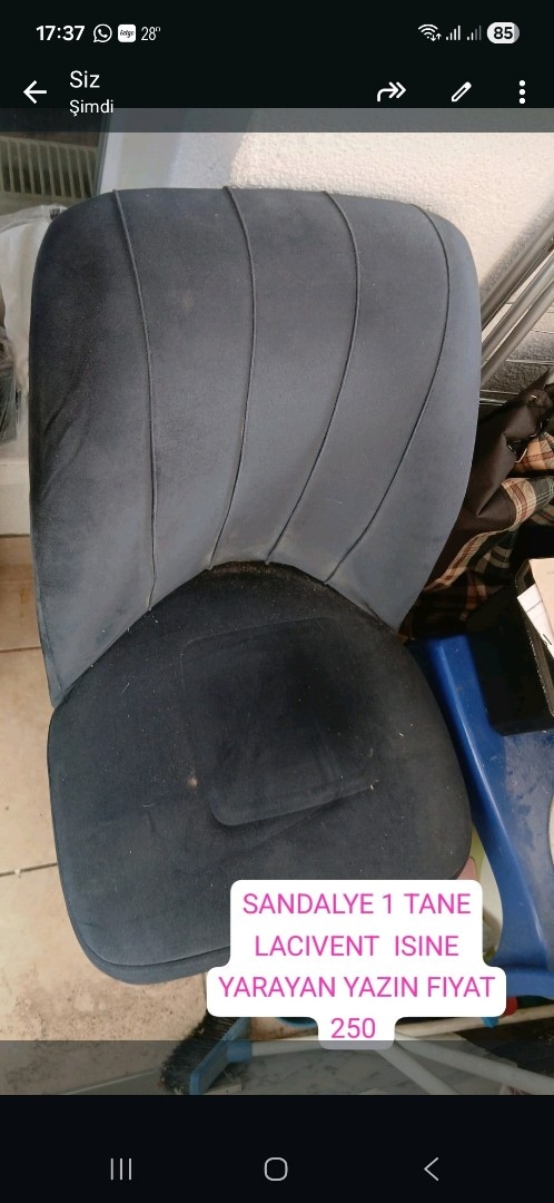 SANDALYE. 1 TANE FIYAT - 2