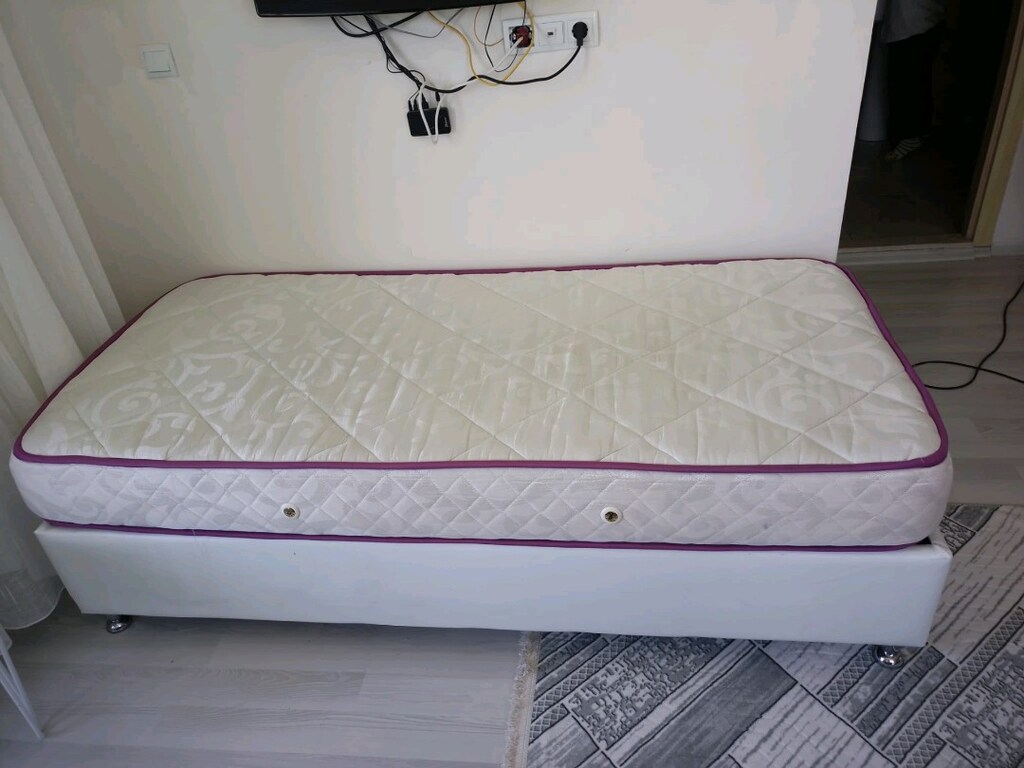 tek kişilik baza yatak - 3
