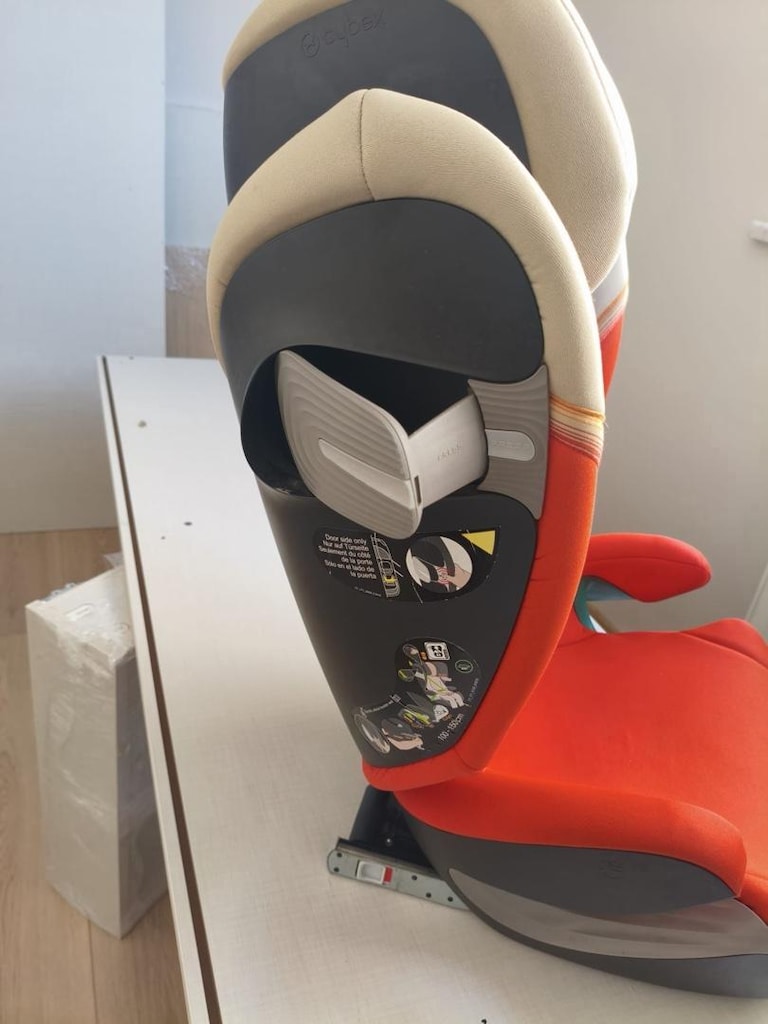 Az kullanılmış Cybex solution s i-fix araba koltuğu - 5