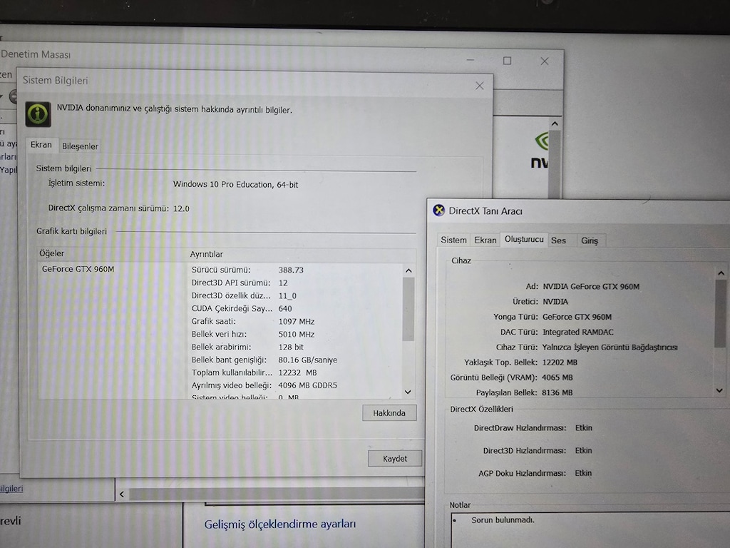 SIFIR GİBİ GÜÇLÜ 1080p İ7! +4GB GTX960M! +16GB RAM! +240GB SSD! - 8