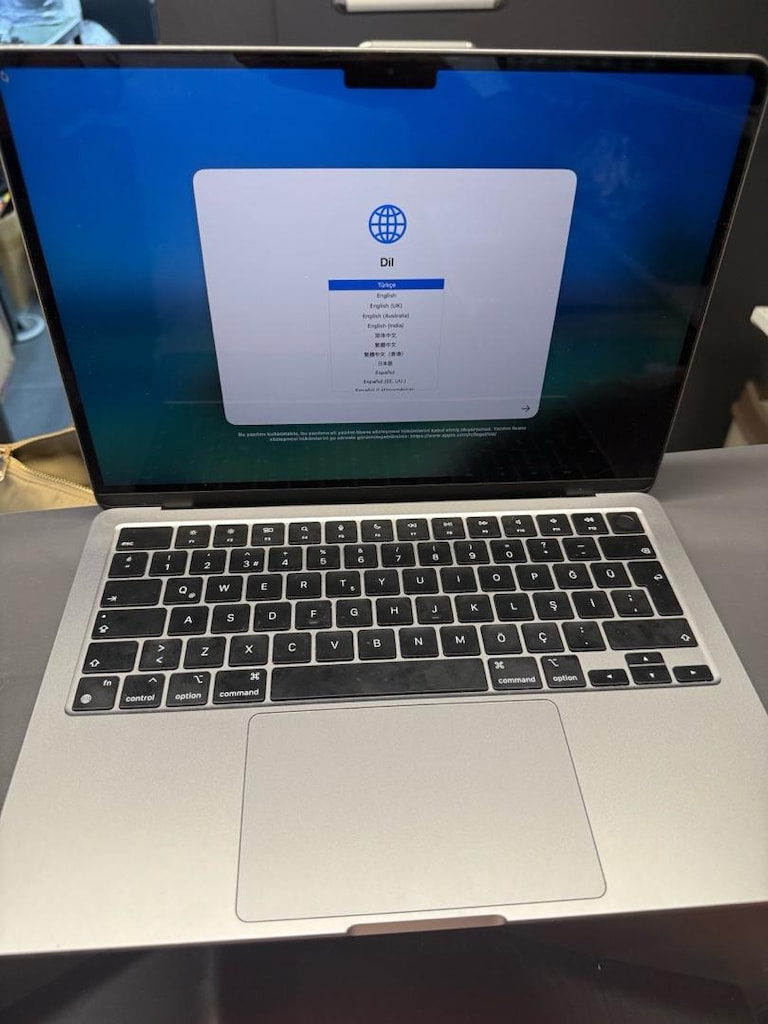 macbook air m2 sıfır ayarında - 3